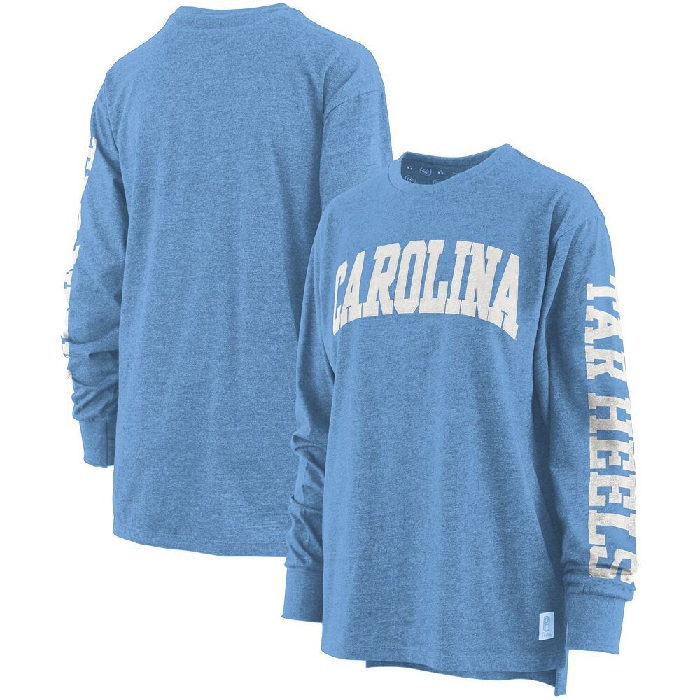 Женская футболка Pressbox синяя Каролина на высоком каблуке North Carolina Tar Heels плюс размер футболка Two-Hit Canyon с длинными рукавами, цвет Unc Light
Женская футболка Pressbox синяя Каролина на высоком каблуке North Carolina Tar Heels плюс размер футболка Two-Hit Canyon с длинными рукавами, цвет Unc Light
