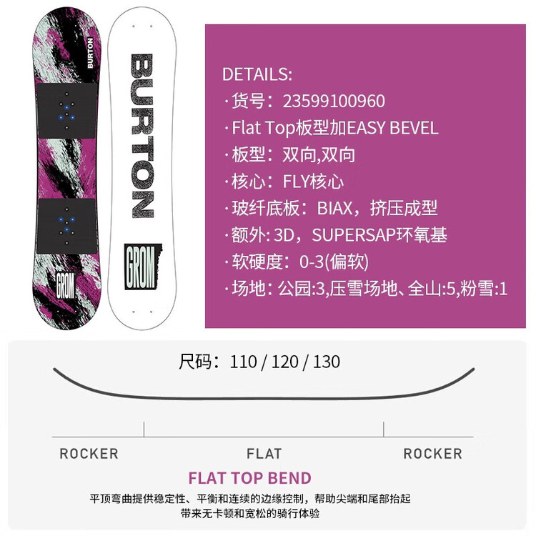 Burton Детские лыжи Комплект для начинающих 100см
Burton Детские лыжи Комплект для начинающих 100см