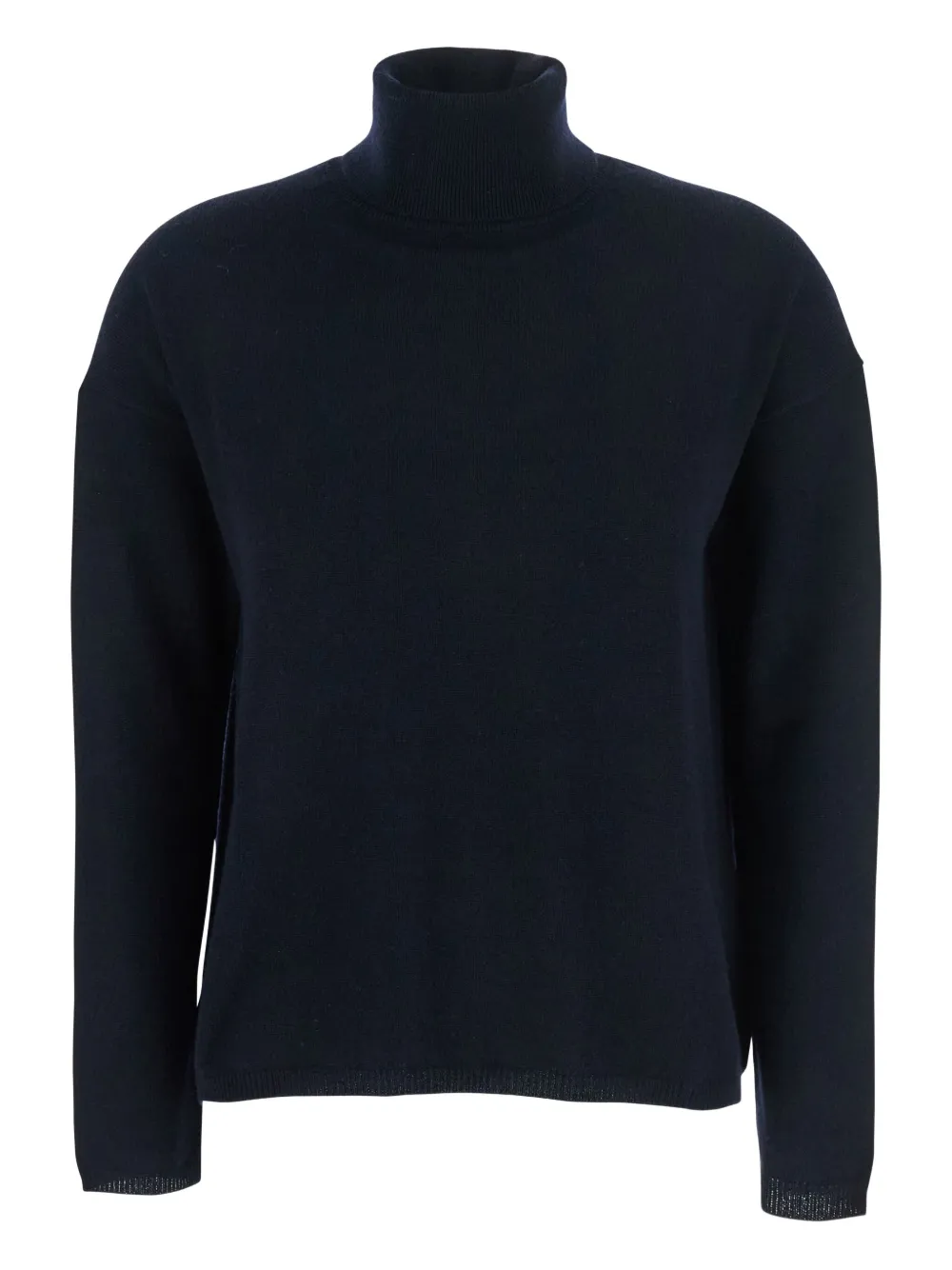 Кашемировый свитер с высоким воротом ALLUDE, синий
Кашемировый свитер с высоким воротом ALLUDE, синий