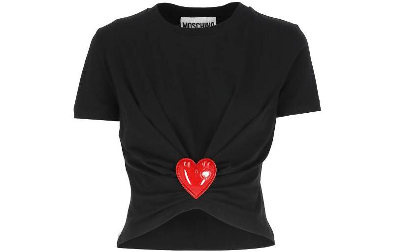 Футболка поло женская черная MOSCHINO
Футболка поло женская черная MOSCHINO