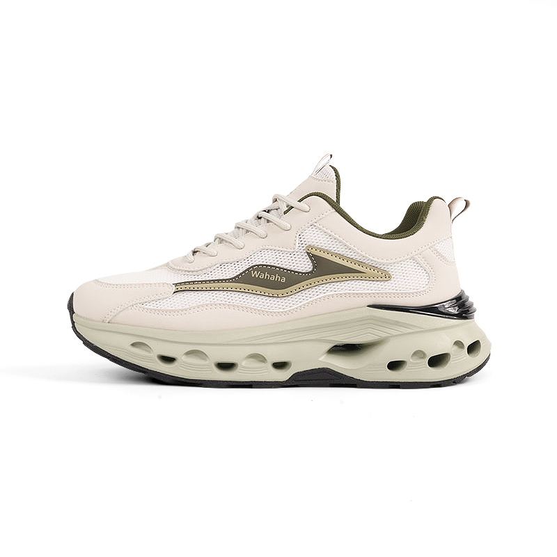 Амортизаторы, поддержка отскока, баланс, дышащие, нескользящие, низкие, повседневные туфли для мужчин Wahaha, Khaki White
Амортизаторы, поддержка отскока, баланс, дышащие, нескользящие, низкие, повседневные туфли для мужчин Wahaha, Khaki White