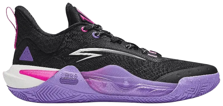 Кроссовки Anta Kai 1 Speed 'Black Midnight Purple', черный
Кроссовки Anta Kai 1 Speed 'Black Midnight Purple', черный