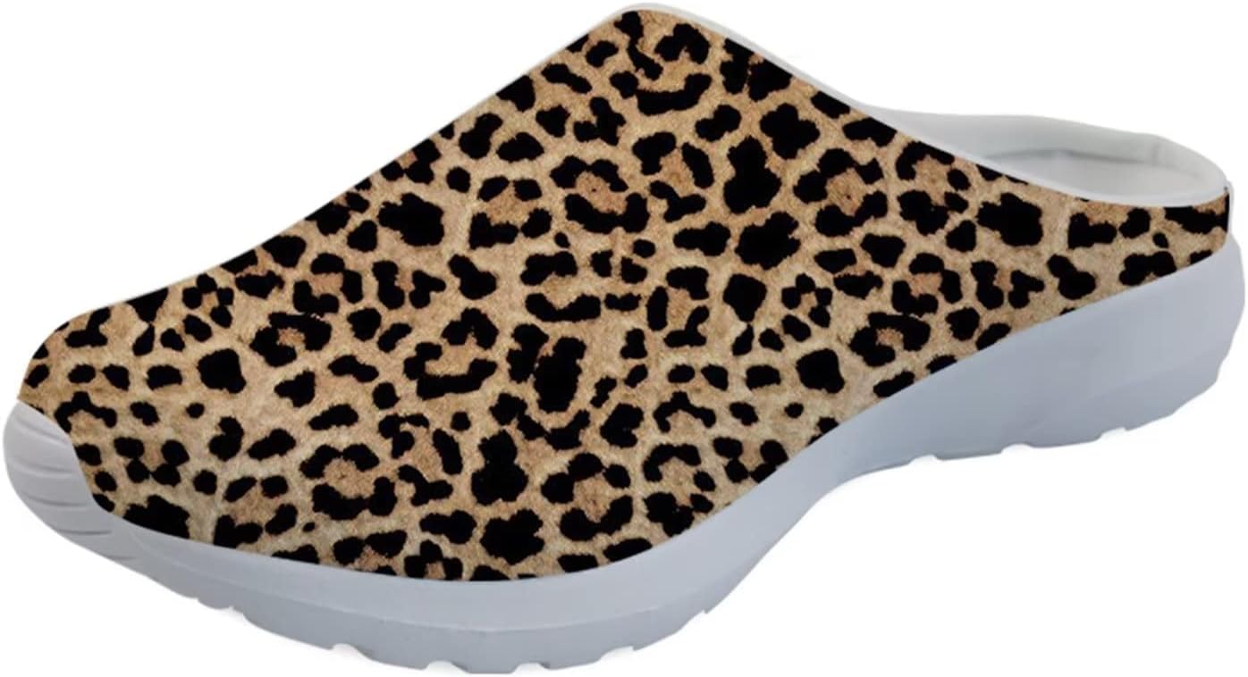 Женские мюли-кроссовки Forchrinse Tropical Hibiscus Palm с сеткой, легкие и дышащие, для прогулок, Wild Leopard
Женские мюли-кроссовки Forchrinse Tropical Hibiscus Palm с сеткой, легкие и дышащие, для прогулок, Wild Leopard