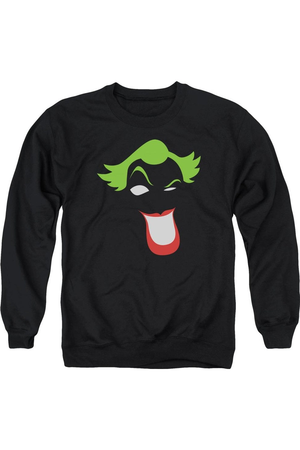 Упрощенная толстовка Batman Joker для взрослых с круглым вырезом Gildan, черный
Упрощенная толстовка Batman Joker для взрослых с круглым вырезом Gildan, черный