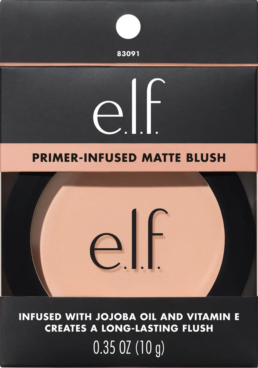 Румяна e.l.f. Cosmetics Primer-Infused Matte Blush Always Cheeky
Румяна e.l.f. Cosmetics Primer-Infused Matte Blush Always Cheeky
