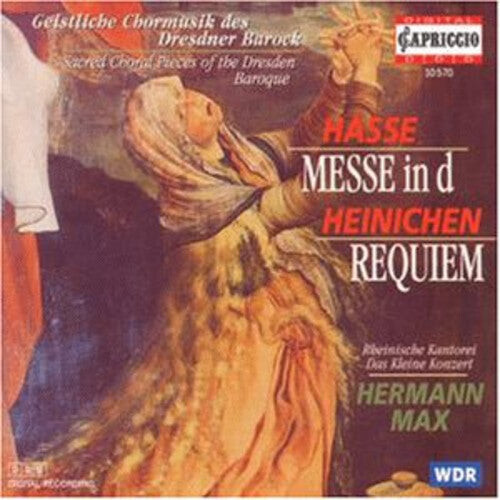 CD диск Hasse / Heinichen / Zadori / Kantorei / Max: Mass/Requiem
CD диск Hasse / Heinichen / Zadori / Kantorei / Max: Mass/Requiem