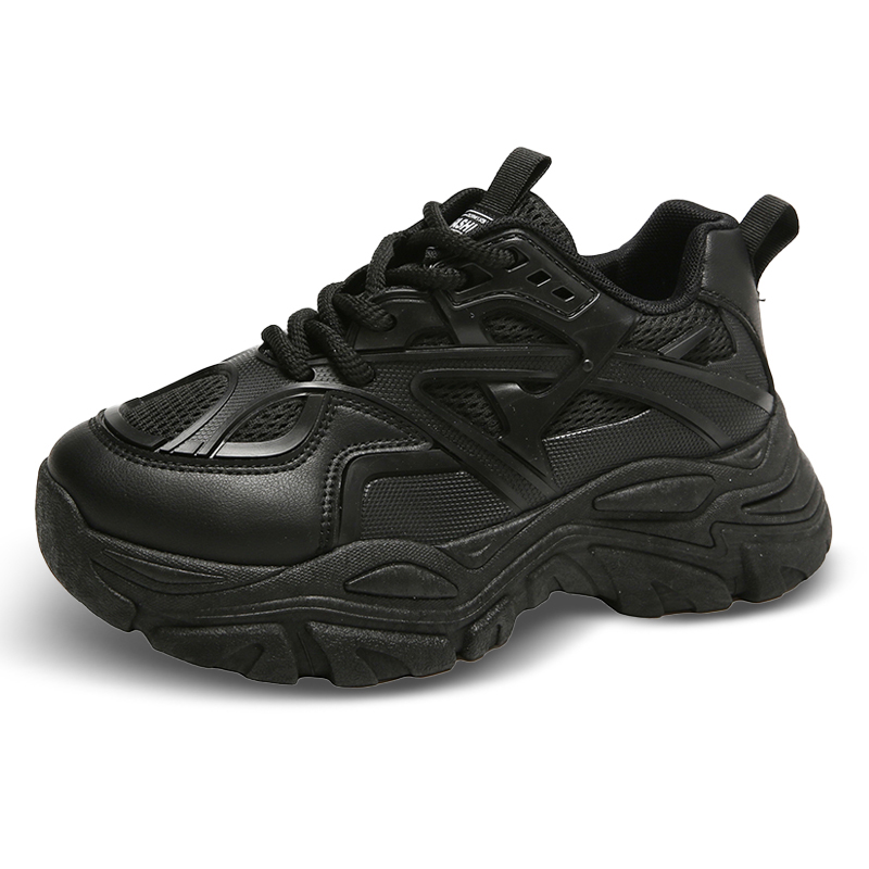 Gai Renpu Абразивостойкие дышащие утолщенные низкие кроссовки для увеличения роста унисекс черные, цвет Black 
Gai Renpu Абразивостойкие дышащие утолщенные низкие кроссовки для увеличения роста унисекс черные, цвет Black