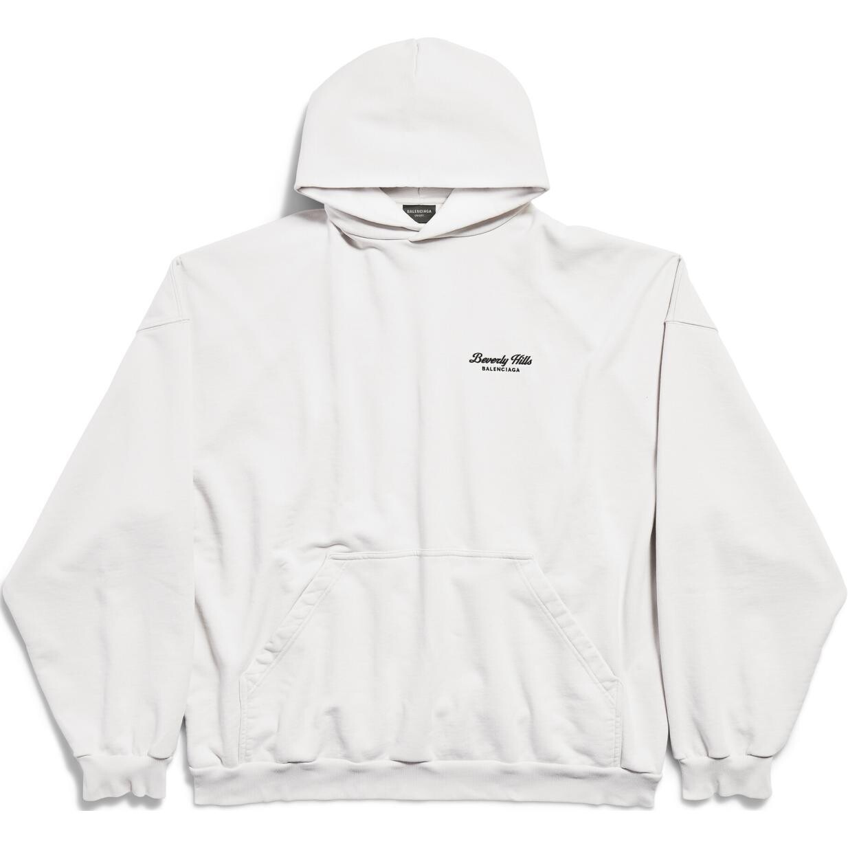 Толстовка унисекс белая Balenciaga, белый
Толстовка унисекс белая Balenciaga, белый