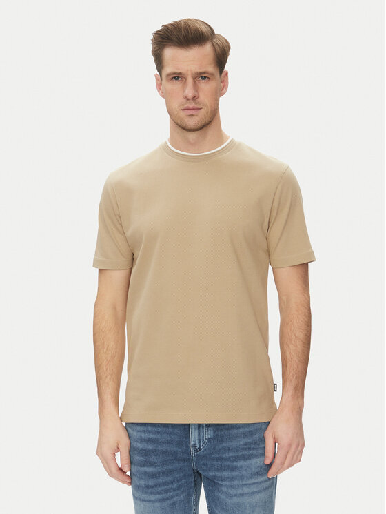 Футболка обычного кроя H-Thompson 59 50524998 Boss, бежевый
Футболка обычного кроя H-Thompson 59 50524998 Boss, бежевый