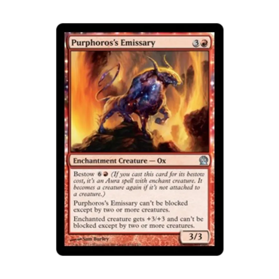 CCG Эмиссар Пурфороса (U), MTG - Theros
CCG Эмиссар Пурфороса (U), MTG - Theros