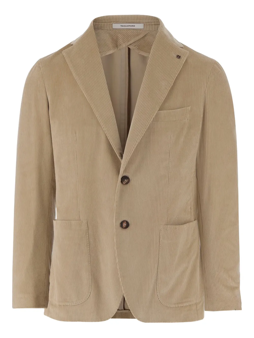 Однобортный вельветовый пиджак TAGLIATORE, нейтральный
Однобортный вельветовый пиджак TAGLIATORE, нейтральный