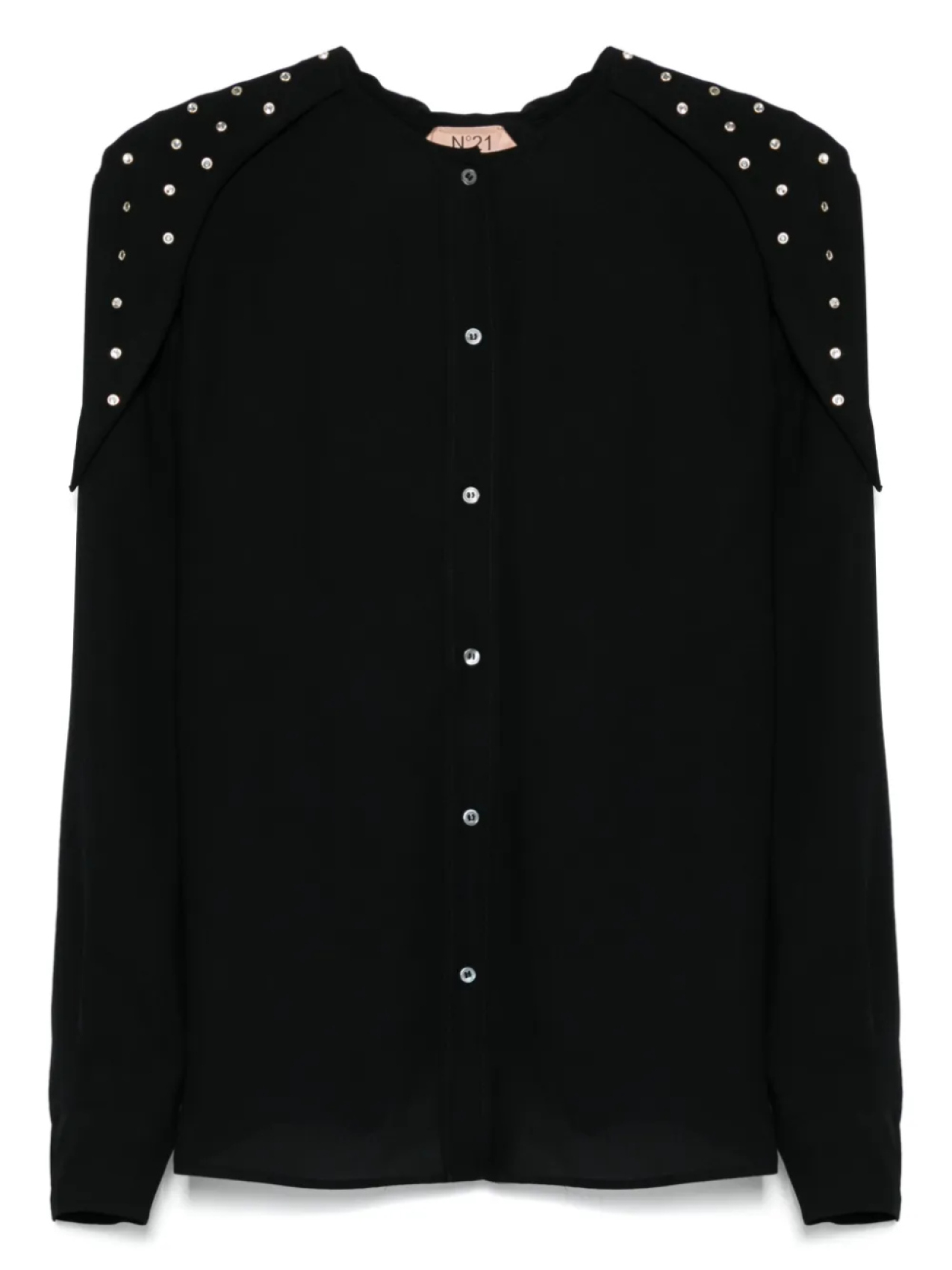 Рубашка без воротника Nº21, черный
Рубашка без воротника Nº21, черный