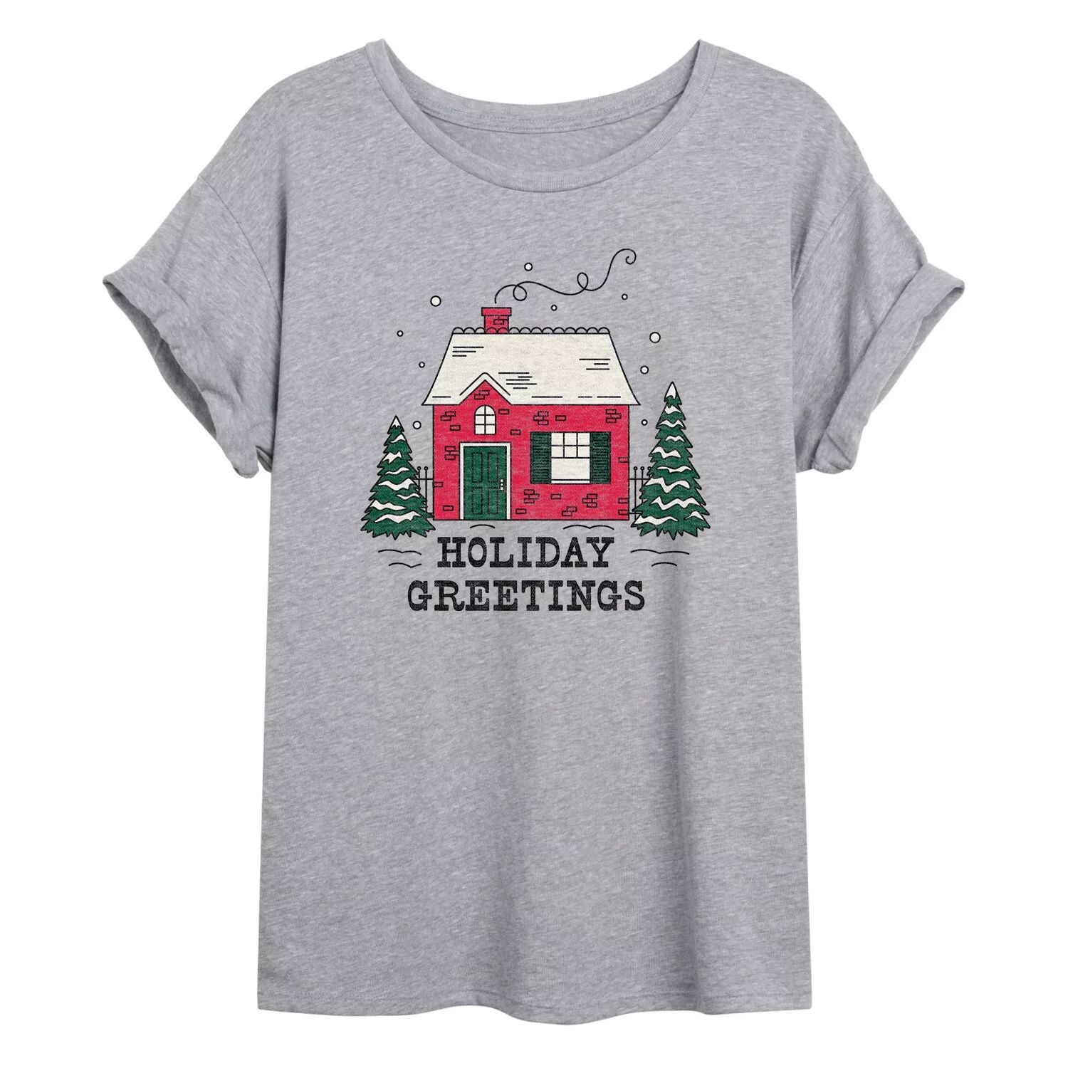 Футболка с струящимся рисунком и праздничным поздравлением для юниоров Licensed Character
Футболка с струящимся рисунком и праздничным поздравлением для юниоров Licensed Character