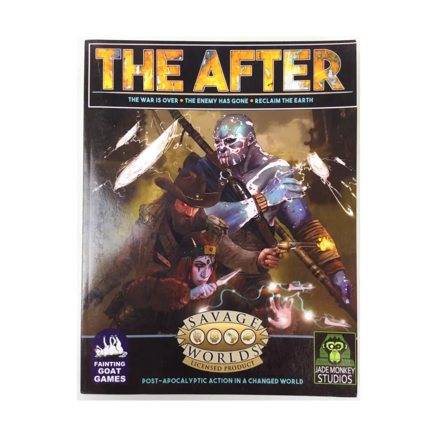 After - Post-Apocalyptic Action in a Changed World, Savage Worlds Sourcebooks (Fainting Goat Games), мягкая обложка
After - Post-Apocalyptic Action in a Changed World, Savage Worlds Sourcebooks (Fainting Goat Games), мягкая обложка