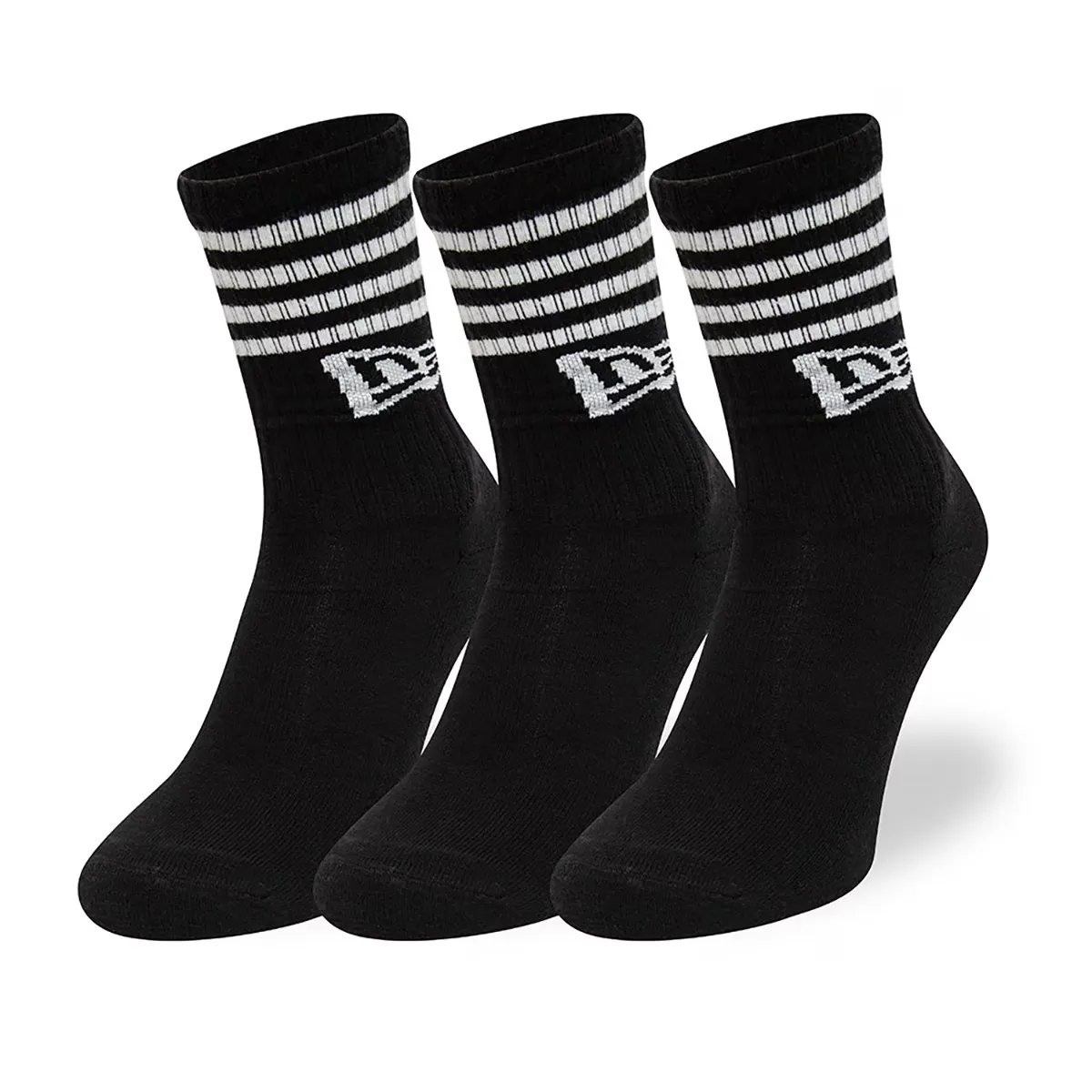 Набор из 3 пар носков Stripe Crew New Era, черный
Набор из 3 пар носков Stripe Crew New Era, черный