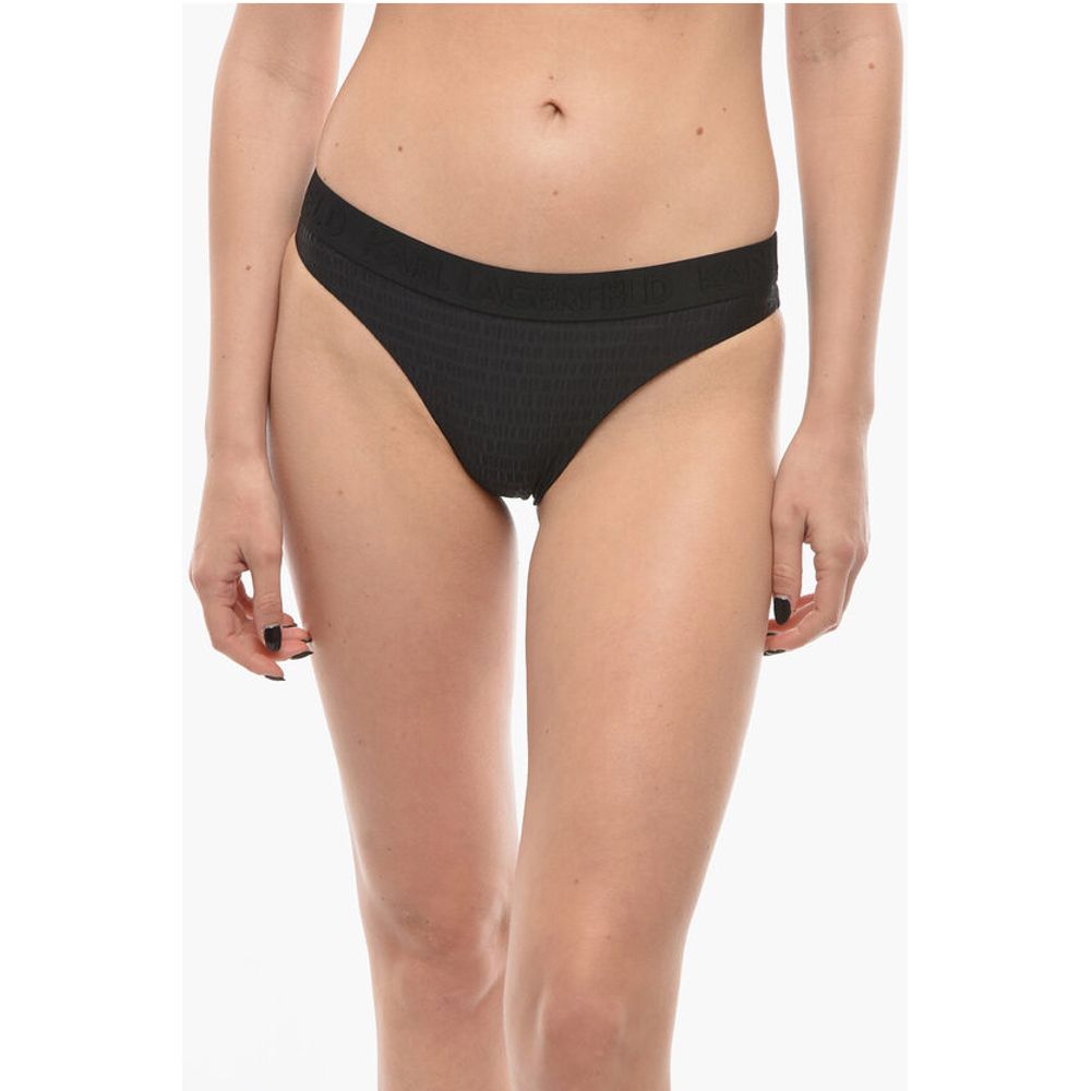 Плавки бикини с узором по всей поверхности Karl Lagerfeld, Black
Плавки бикини с узором по всей поверхности Karl Lagerfeld, Black