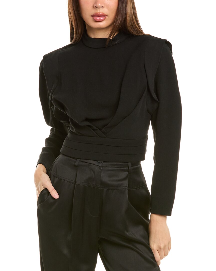 Топ из смеси шерсти IRO Joana, черный
Топ из смеси шерсти IRO Joana, черный