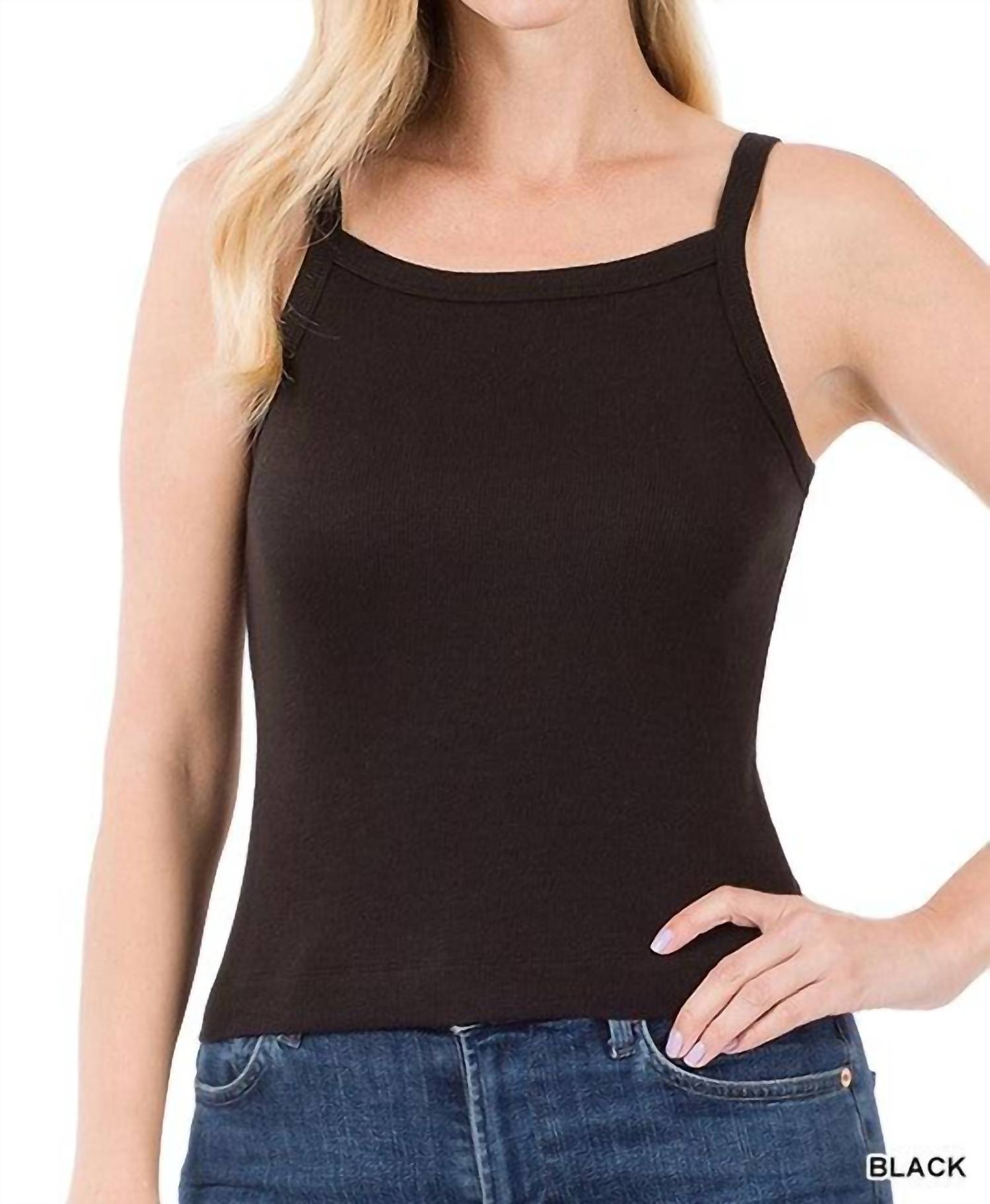 Рубашка-ками на тонких бретельках из вискозы черного цвета ZENANA
Рубашка-ками на тонких бретельках из вискозы черного цвета ZENANA