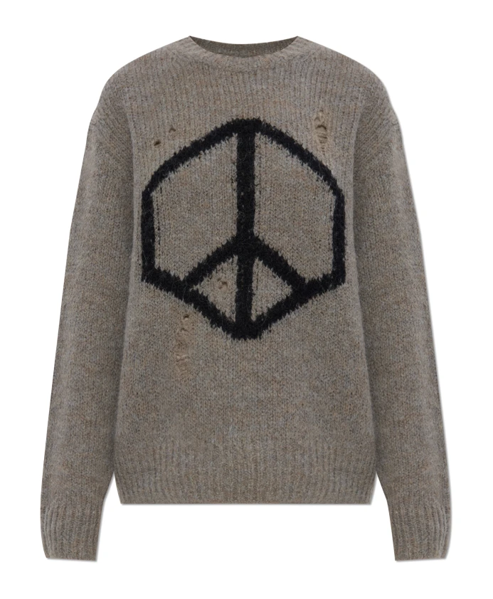 Надпись на свитере Allsaints, серый
Надпись на свитере Allsaints, серый