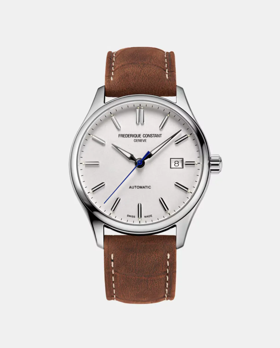 Classics Index FC-303NS5B6 Автоматические мужские часы из коричневой кожи Frederique Constant
Classics Index FC-303NS5B6 Автоматические мужские часы из коричневой кожи Frederique Constant