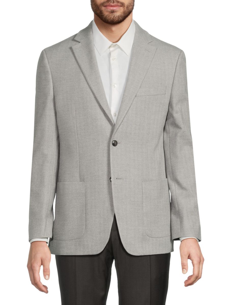 Блейзер классического кроя с лацканами ёлочка Michael Kors, светло-серый
Блейзер классического кроя с лацканами ёлочка Michael Kors, светло-серый