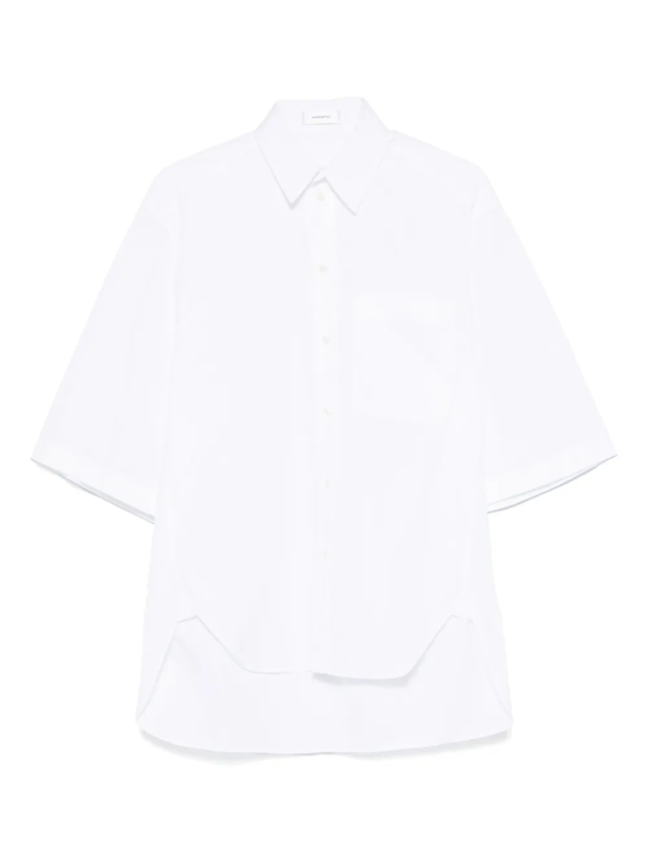 WARDROBE.NYC хлопковая рубашка, белый 
WARDROBE.NYC хлопковая рубашка, белый