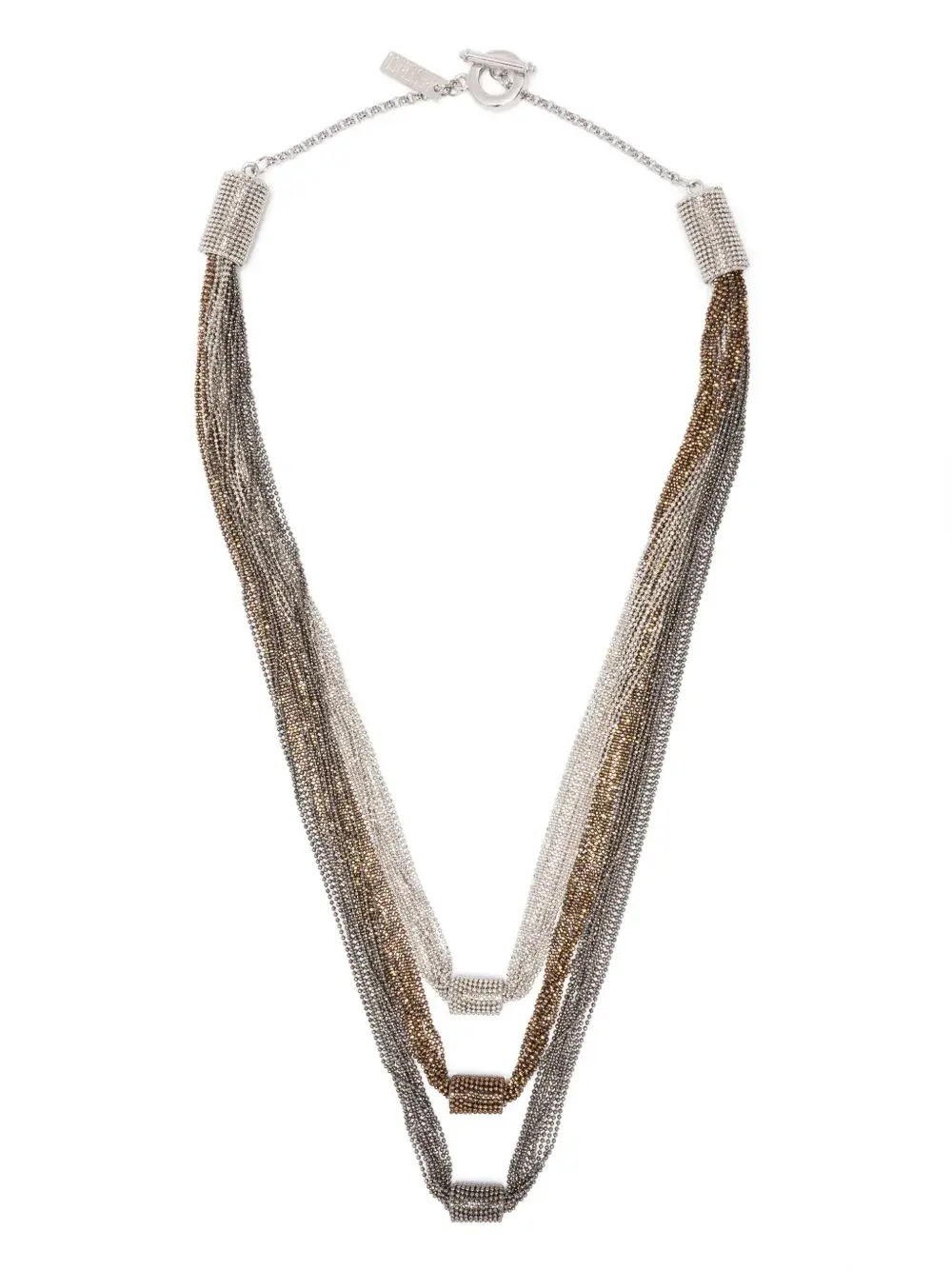 Многослойное колье Peserico, серый
Многослойное колье Peserico, серый