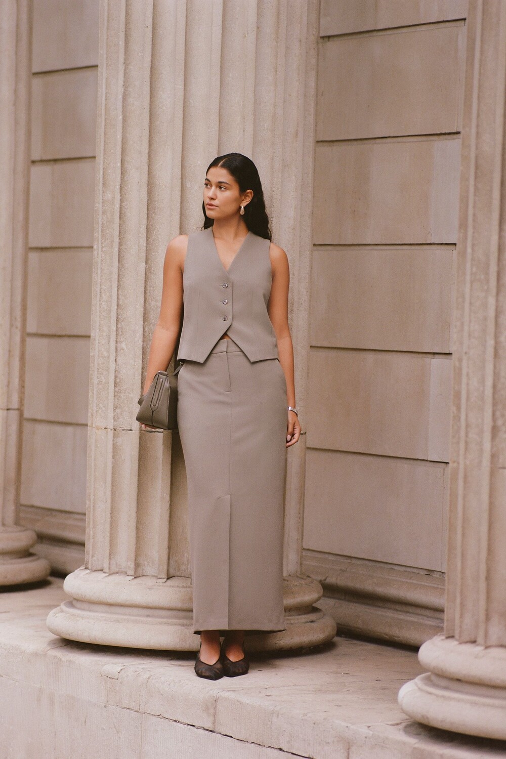 Юбка из твила Next, коричневый
Юбка из твила Next, коричневый