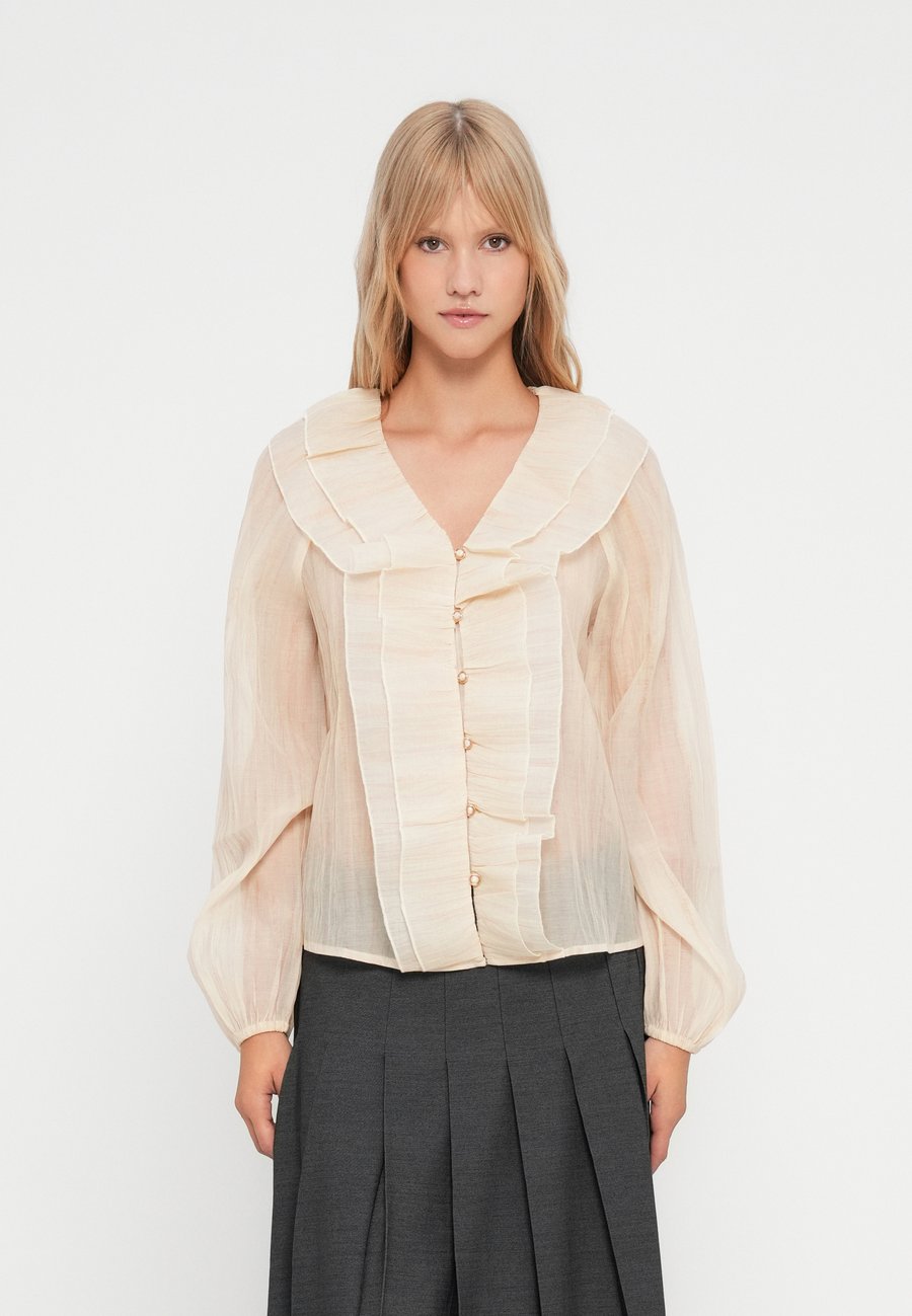 Блуза VILA VIERA RUFFLE, Birch/Mellow Yellow/Beige
Блуза VILA VIERA RUFFLE, Birch/Mellow Yellow/Beige