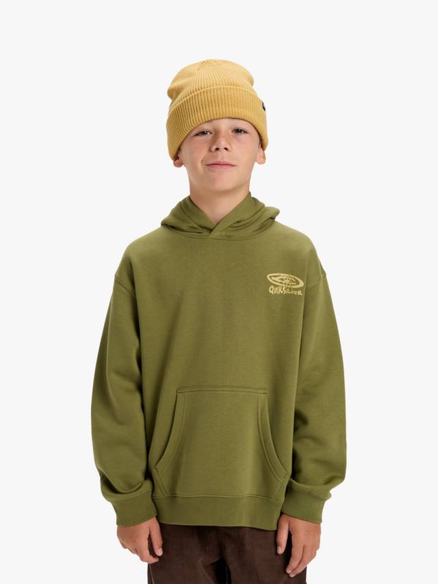 Детская толстовка Quicksilver с принтом на спине из хлопковой смеси Quiksilver, Loden Green
Детская толстовка Quicksilver с принтом на спине из хлопковой смеси Quiksilver, Loden Green