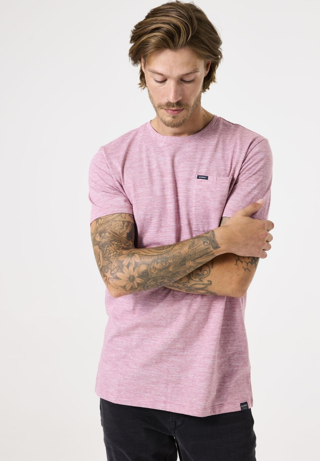 Базовая футболка Garcia, розовый
Базовая футболка Garcia, розовый