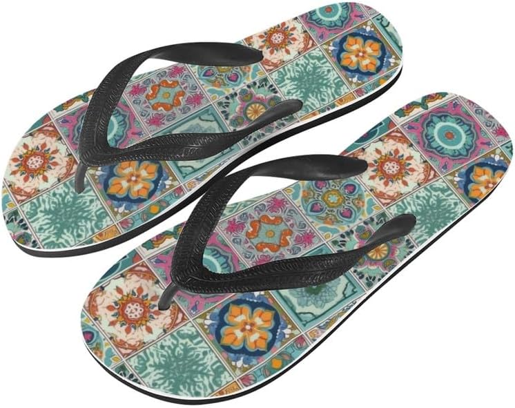 Сандалии Semiouray Women Galaxy Flip Flop, шлепанцы с рисунком черепа животного и бабочки, удобная обувь для отеля и путешествий, Moroccan Tiles Floral
Сандалии Semiouray Women Galaxy Flip Flop, шлепанцы с рисунком черепа животного и бабочки, удобная обувь для отеля и путешествий, Moroccan Tiles Floral