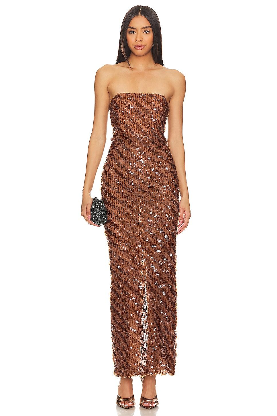 Макси-Платье картахена Camila Coelho, коричневый
Макси-Платье картахена Camila Coelho, коричневый