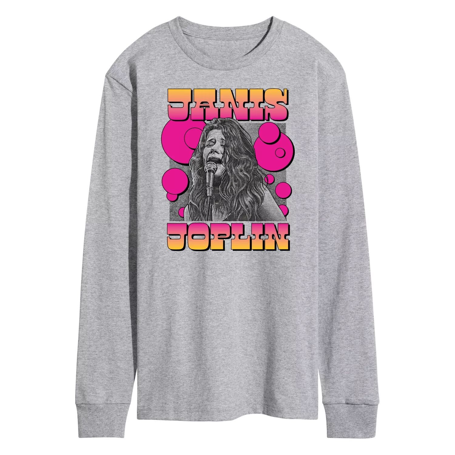 Мужская футболка Janis Joplin с длинными рукавами и рисунком Licensed Character
Мужская футболка Janis Joplin с длинными рукавами и рисунком Licensed Character