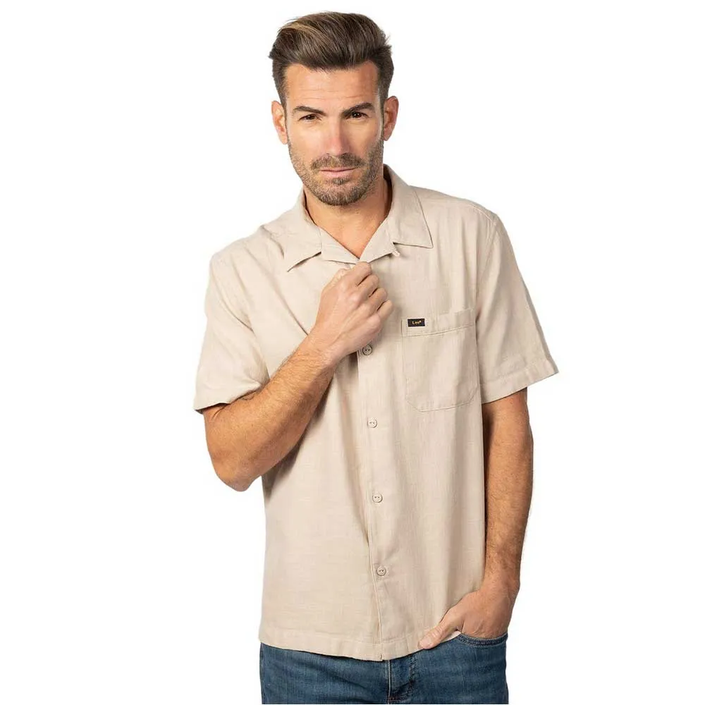 Рубашка с коротким рукавом Lee Resort, бежевый
Рубашка с коротким рукавом Lee Resort, бежевый