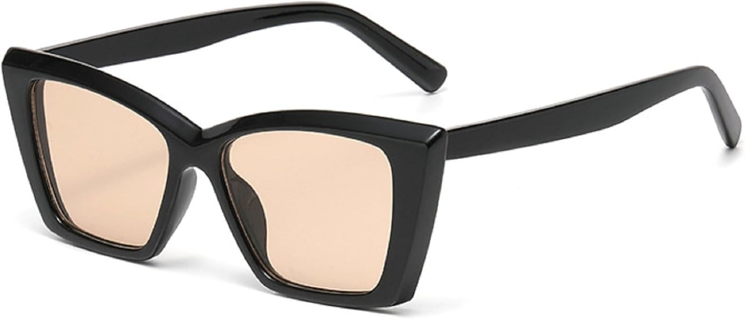 Квадратные солнцезащитные очки для женщин в винтажном стиле 80-х и 90-х годов, роскошные солнцезащитные очки с градиентным покрытием и защитой от УФ-излучения UV400, модные солнцезащитные очки для мужчин mincl, Black Tea
Квадратные солнцезащитные очки для женщин в винтажном стиле 80-х и 90-х годов, роскошные солнцезащитные очки с градиентным покрытием и защитой от УФ-излучения UV400, модные солнцезащитные очки для мужчин mincl, Black Tea