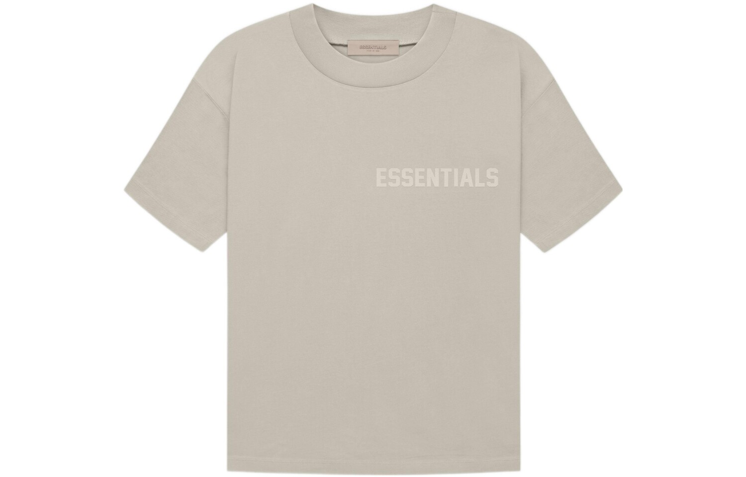 Мужская футболка Fear of God Essentials, Серый 
Мужская футболка Fear of God Essentials, Серый