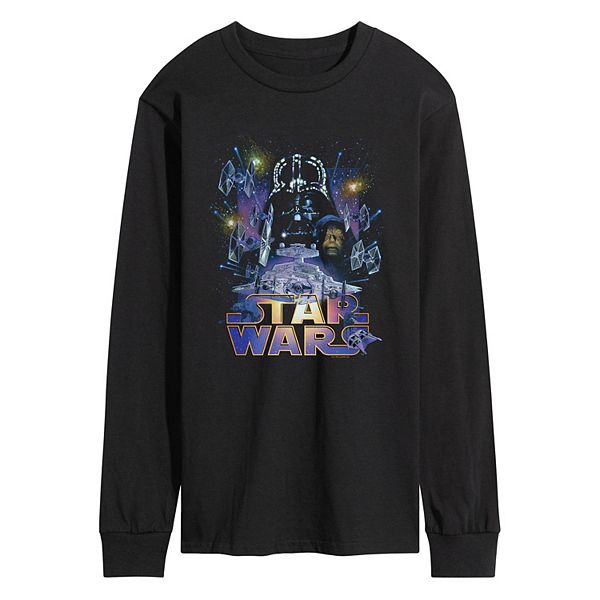 Мужская футболка с длинным рукавом и принтом empire Star Wars
Мужская футболка с длинным рукавом и принтом empire Star Wars