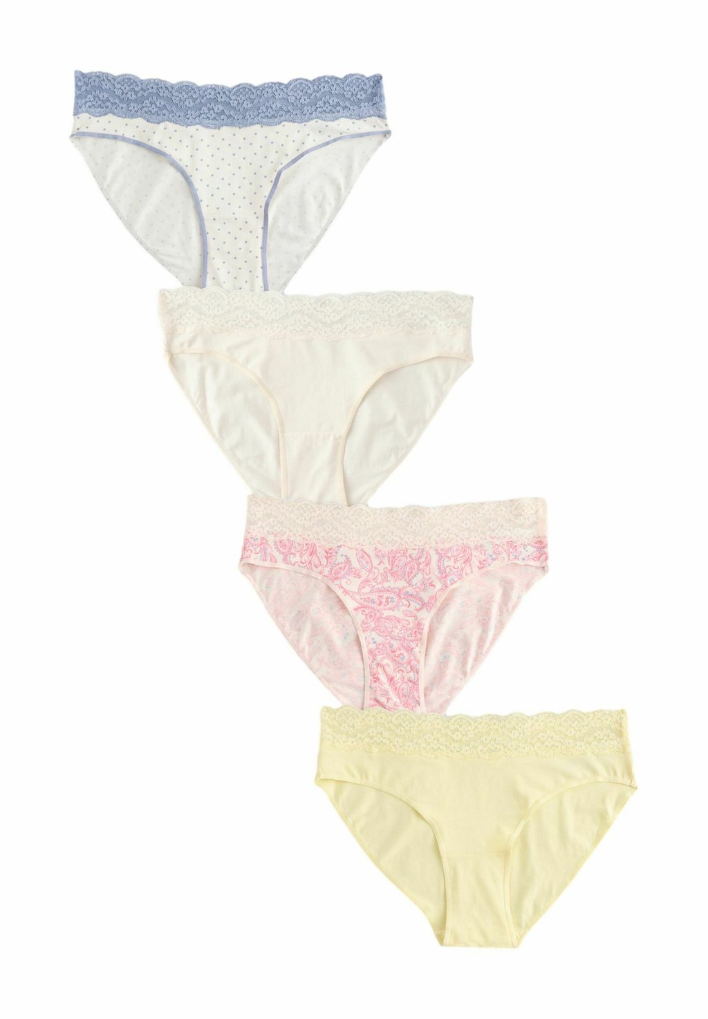 Трусы PRINT HIGH LEG TRIM FOUR PACK Next, синий
Трусы PRINT HIGH LEG TRIM FOUR PACK Next, синий