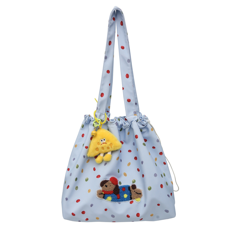 DCLOUD Нейлоновая сумка через плечо большая женская белая желтая синяя, Blue
DCLOUD Нейлоновая сумка через плечо большая женская белая желтая синяя, Blue