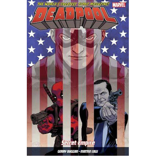 Книга Deadpool: World’S Greatest Vol. 10: Secret Empire (Paperback)
Книга Deadpool: World’S Greatest Vol. 10: Secret Empire (Paperback)