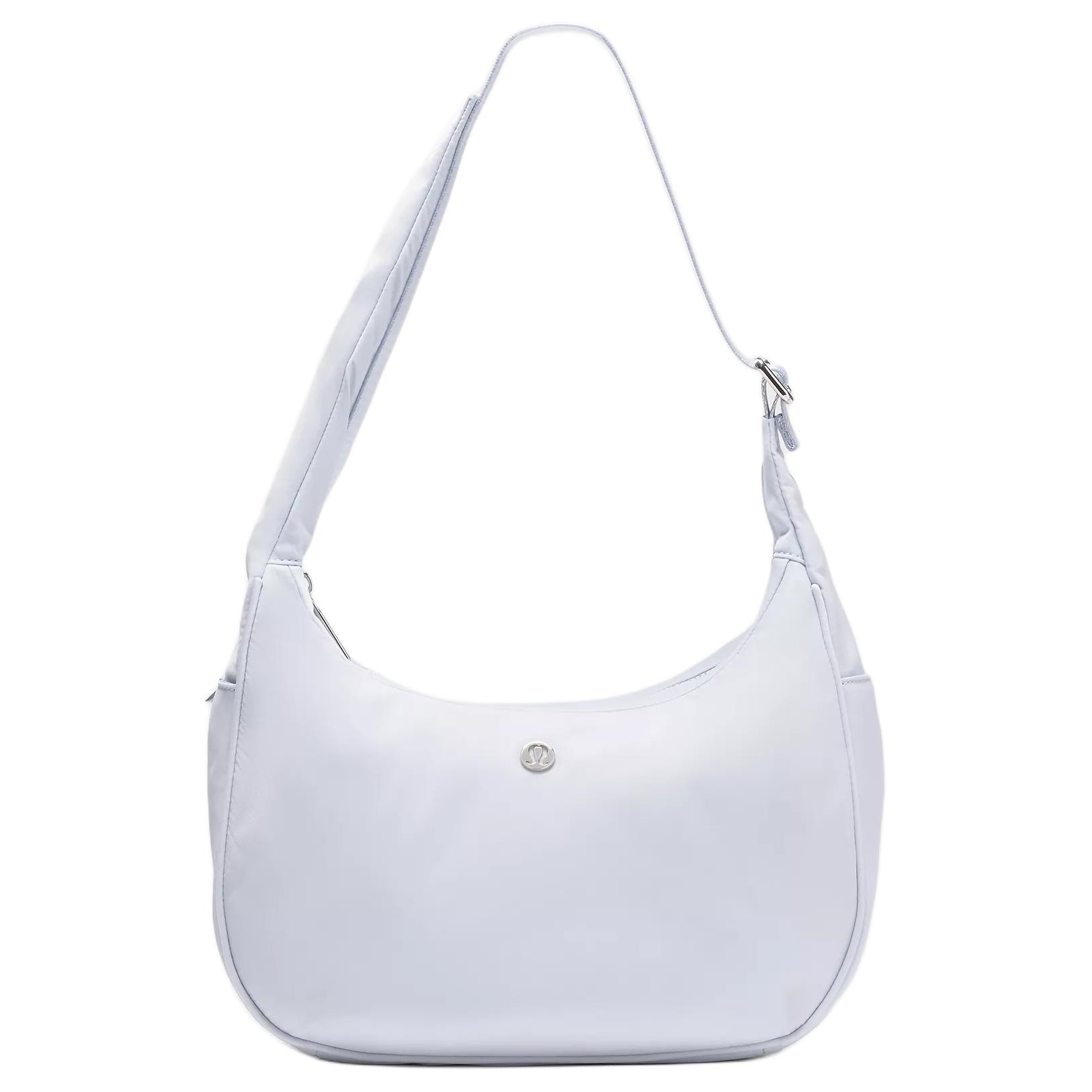 Lululemon Нейлоновая женская сумка через плечо небесно-голубая, Sky Blue
Lululemon Нейлоновая женская сумка через плечо небесно-голубая, Sky Blue