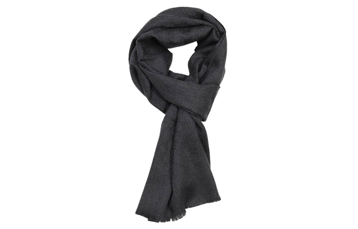 Джаккардовый шарф GUCCI 
Джаккардовый шарф GUCCI