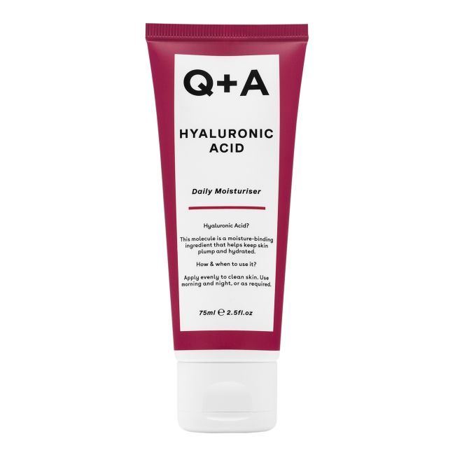 Крем для лица с гиалуроновой кислотой Q+A, 75 мл
Крем для лица с гиалуроновой кислотой Q+A, 75 мл