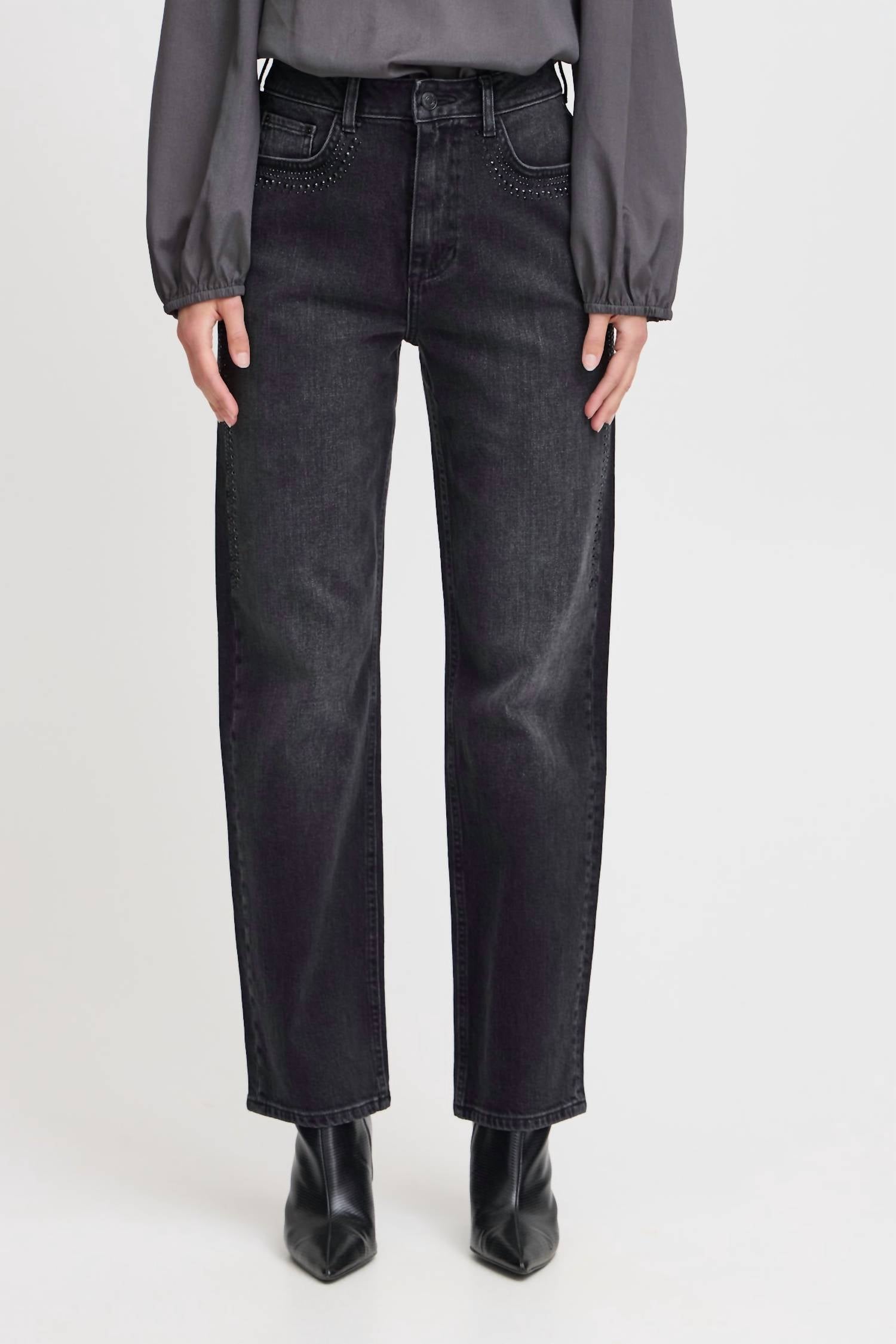 Bylara Джинсы в черном цвете B.young
Bylara Джинсы в черном цвете B.young