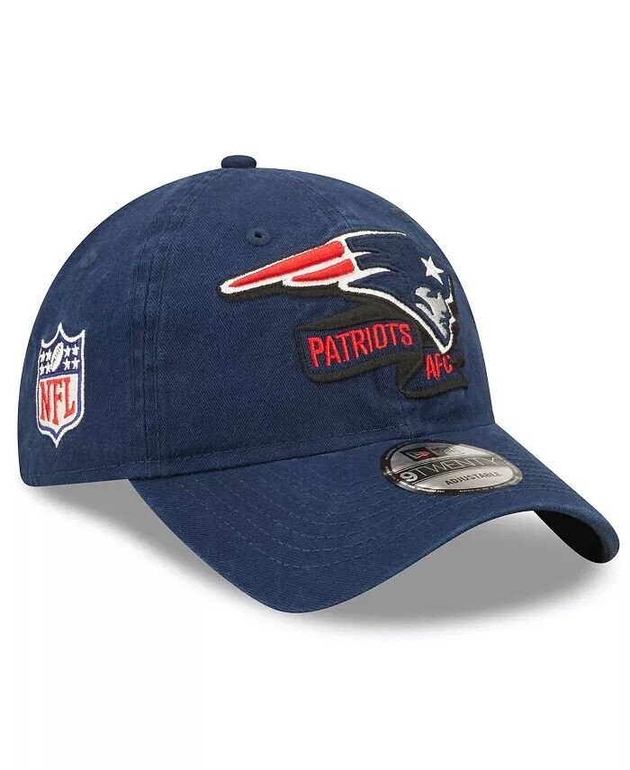 Темно-синяя кепка Big Boys New England Patriots 2022 с регулируемой боковой линией 9TWENTY New Era, синий
Темно-синяя кепка Big Boys New England Patriots 2022 с регулируемой боковой линией 9TWENTY New Era, синий