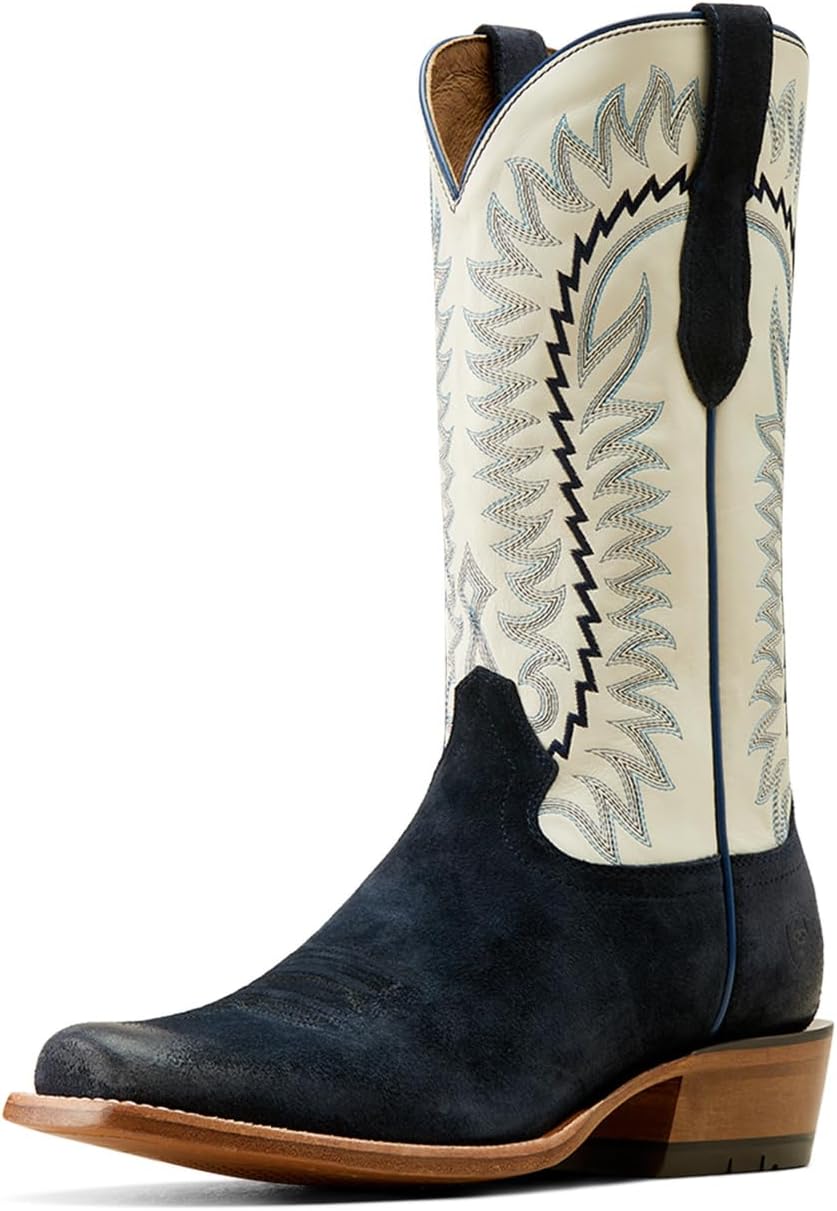 Мужские ковбойские сапоги Ariat Futurity Time, Blanco/Polo Blue Roughout
Мужские ковбойские сапоги Ariat Futurity Time, Blanco/Polo Blue Roughout