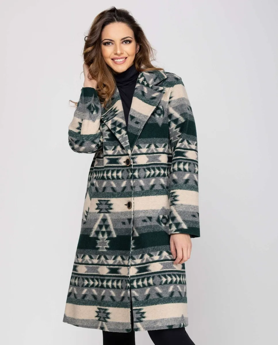 Женское пальто прямого кроя с лацканами и боковыми разрезами Fsh, мультиколор
Женское пальто прямого кроя с лацканами и боковыми разрезами Fsh, мультиколор