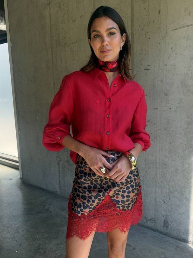 Юбка с леопардовым принтом и кружевной отделкой Never Fully Dressed, Brown
Юбка с леопардовым принтом и кружевной отделкой Never Fully Dressed, Brown