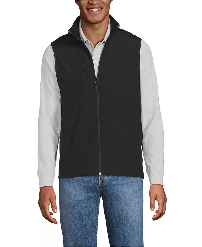 Мужская куртка-жилет Soft Shell Lands' End, черный
Мужская куртка-жилет Soft Shell Lands' End, черный